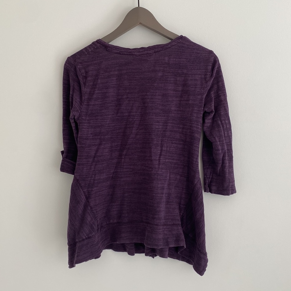 Joe Fresh Flowy Purple Cardigan - Picture 4 of 4
